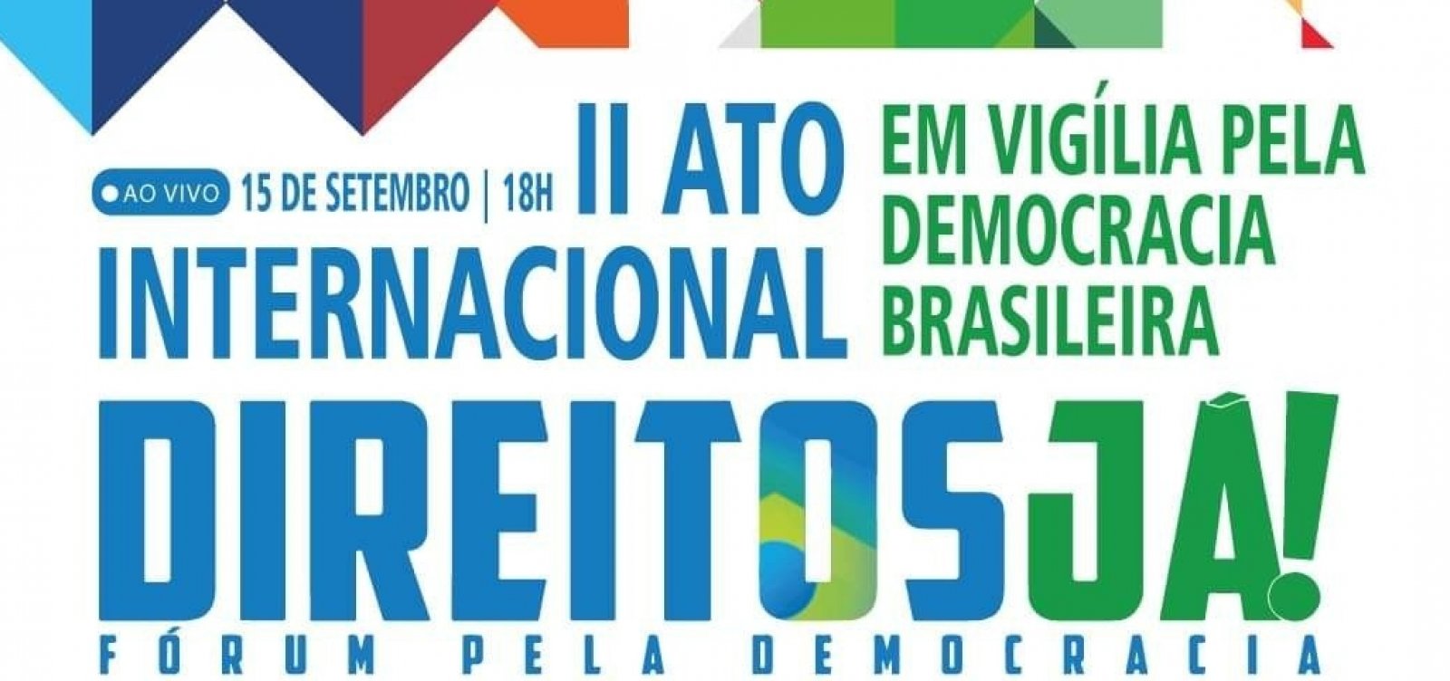 PT, DEM, PSL e outros 13 partidos se reúnem em ato no Dia Internacional da Democracia