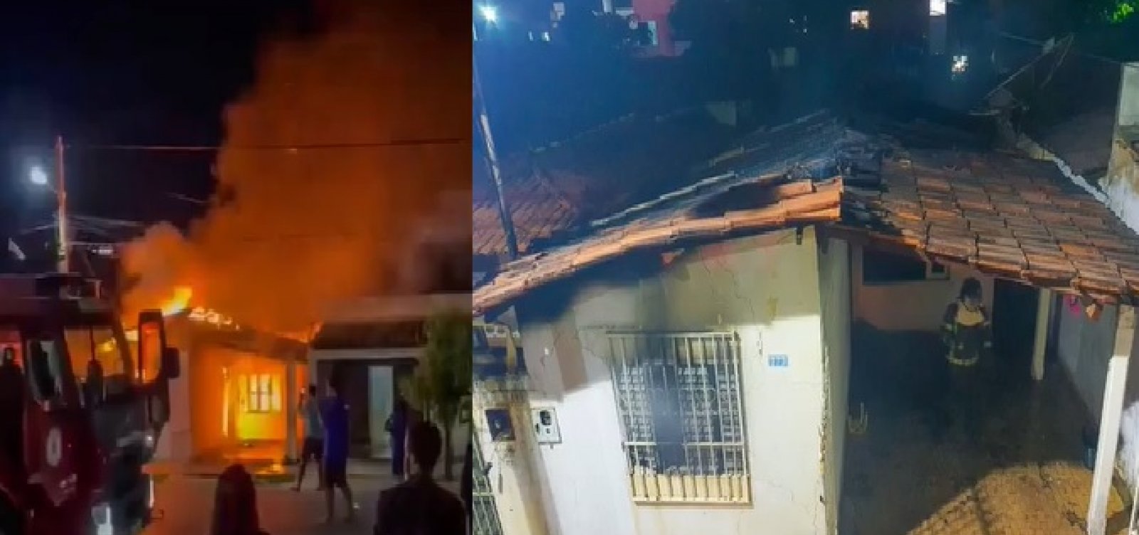 Incêndio deixa casa completamente destruída em Barreiras
