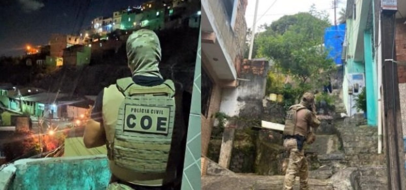 Operação contra o tráfico aborda 100 pessoas em dois bairros de Salvador