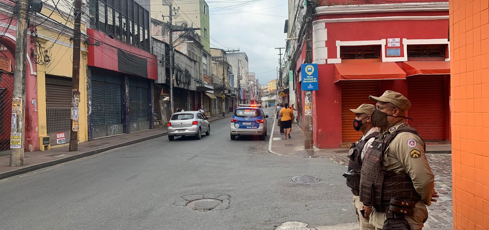 Polícia intensifica policiamento na Barroquinha