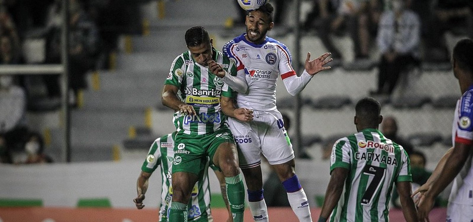 Em jogo com pol&ecirc;mica por p&ecirc;nalti, Bahia empata com Juventude