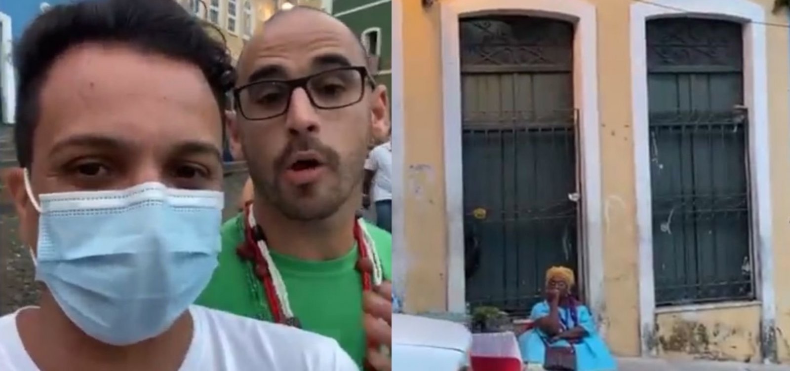Turistas publicam retratação por vídeo e dizem não terem insultado uma baiana de axé