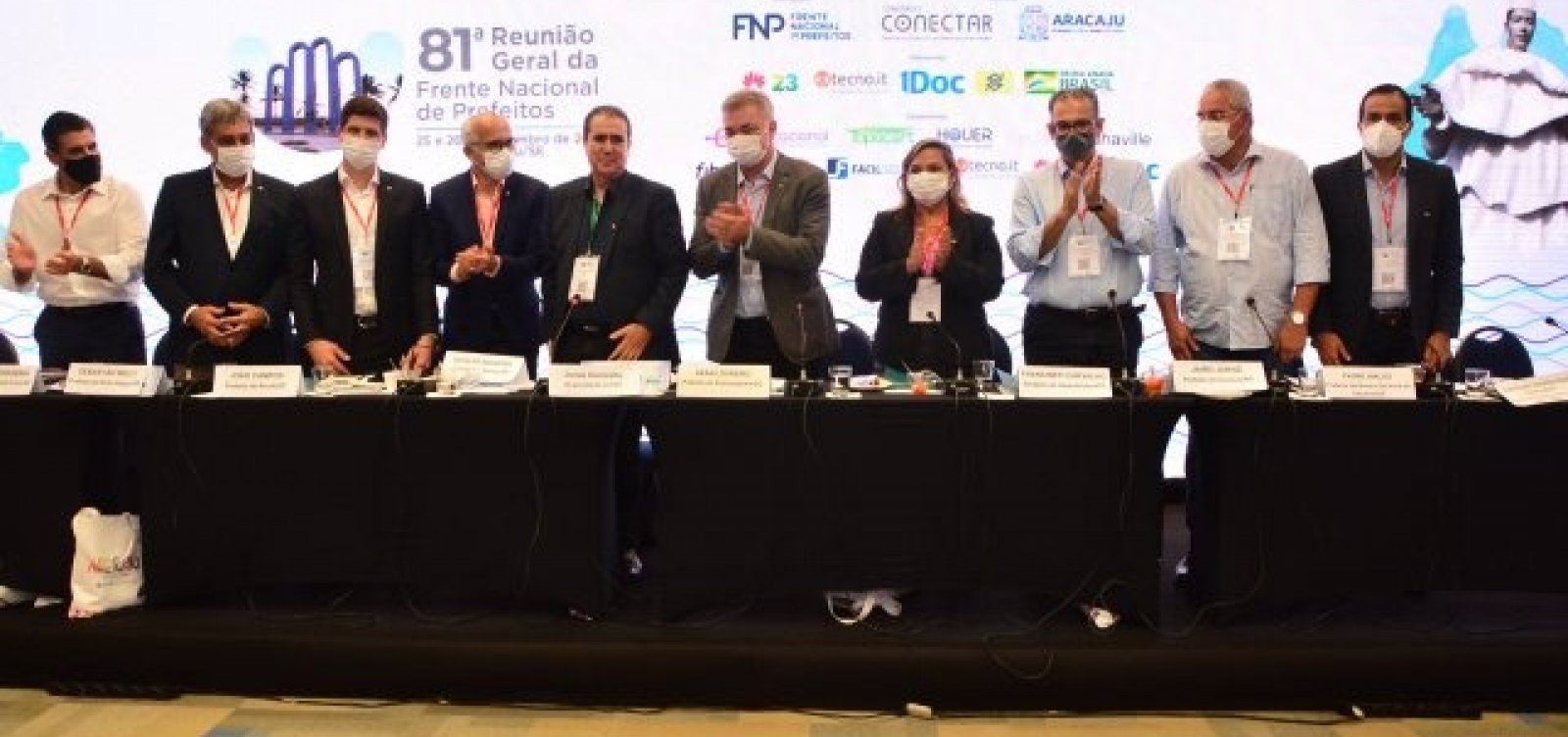 Bruno Reis participa de reunião geral da frente de prefeitos em Aracaju