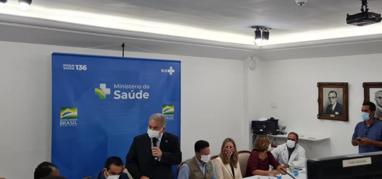 "Vacinador geral da República", diz João Roma sobre Queiroga em evento em Salvador