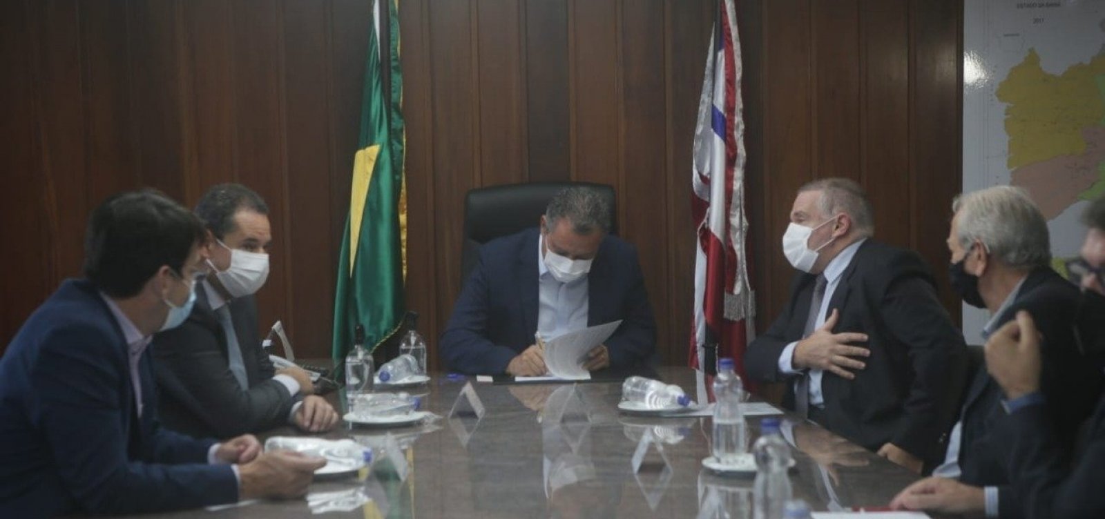 Governo assina protocolo de intenções com Proquigel para implantação de fábrica de Amônia verde na Bahia