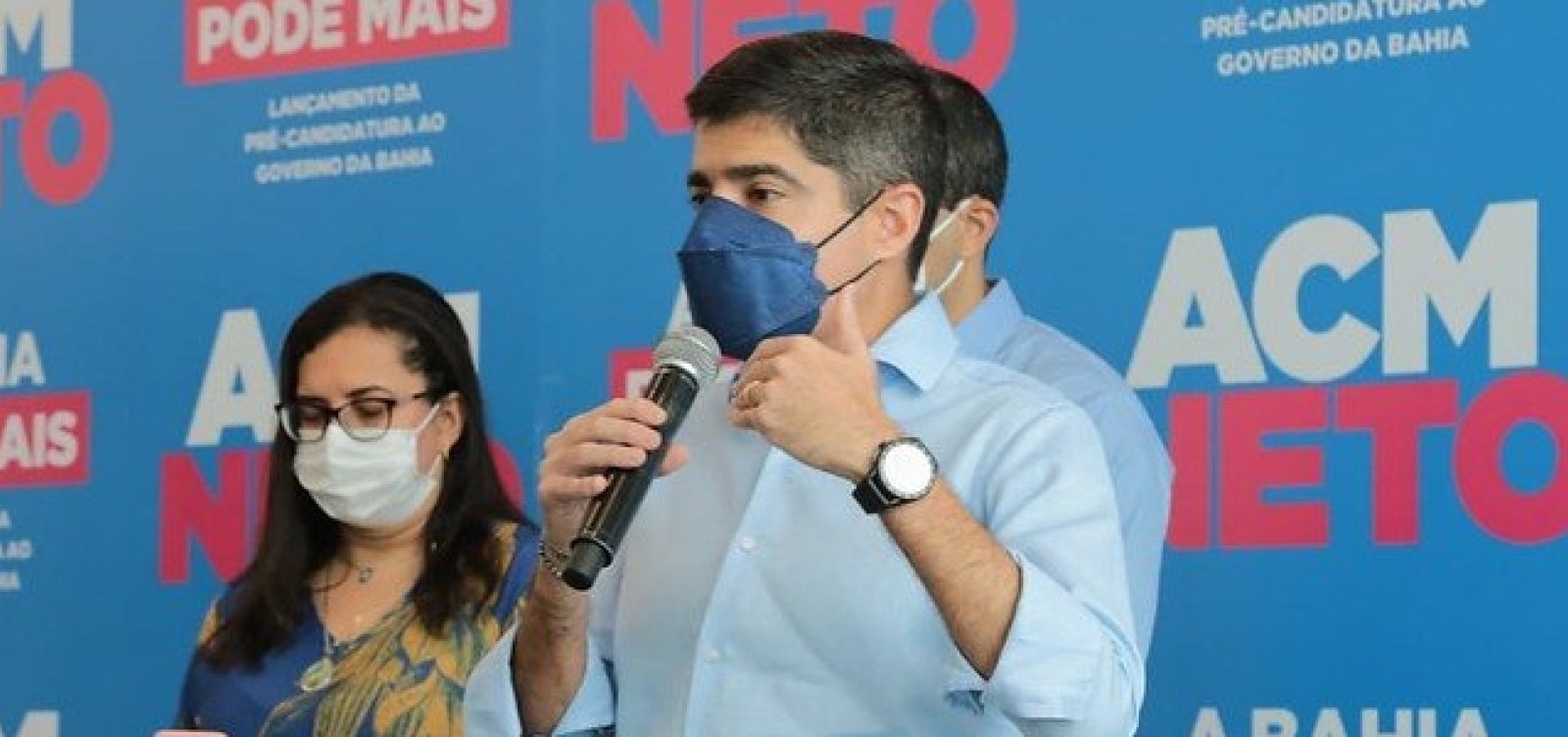 ACM Neto volta a atacar gestões petistas na Bahia e diz não temer disputa com Wagner