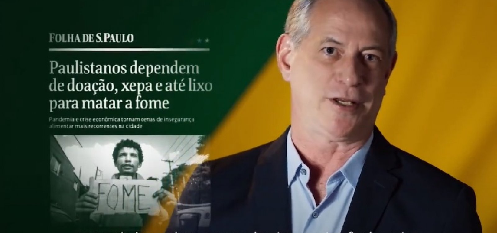 Em vídeo de campanha, Ciro aciona metralhadora giratória e ataca Bolsonaro, Doria, Moro e Lula