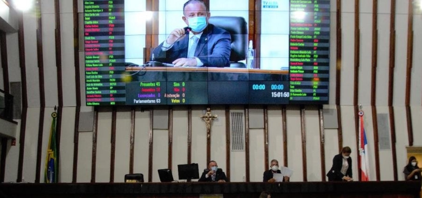 Com CPI empacada, Alba pauta votação de projetos do Executivo