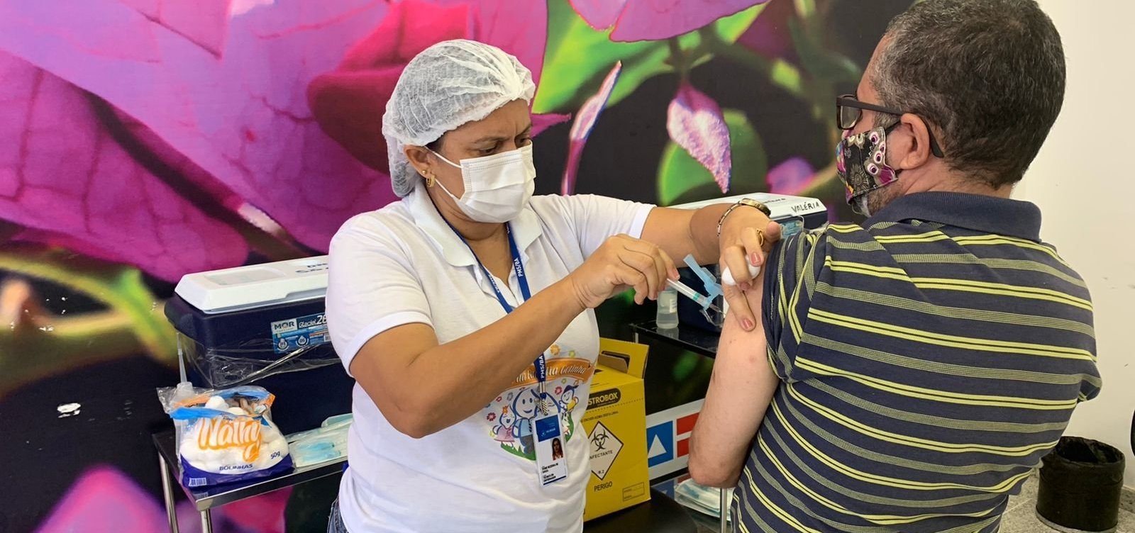 Salvador registra recorde de público em mutirão de vacina contra gripe, diz secretaria de Saúde