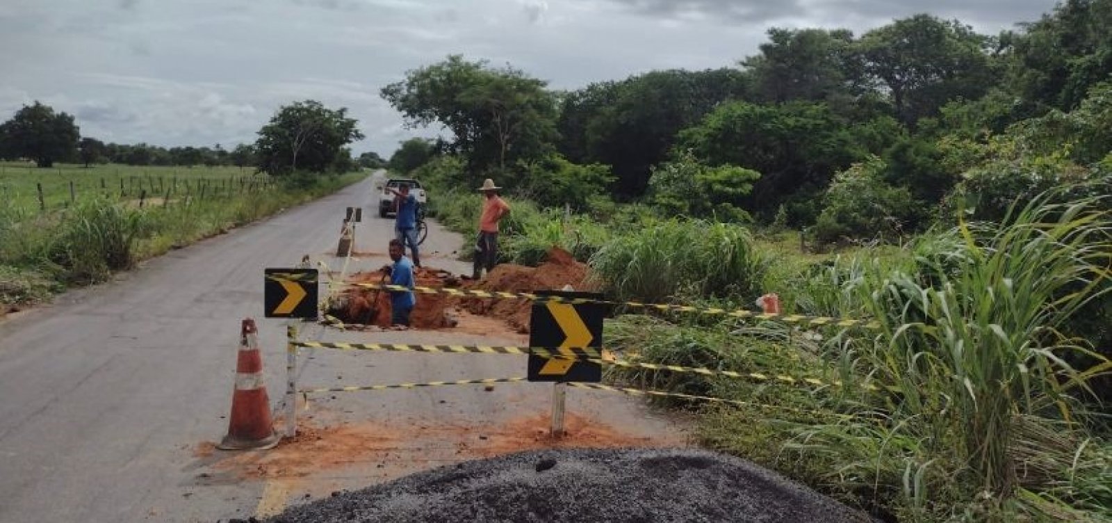 Seinfra monitora 50 rodovias afetadas pelas chuvas na Bahia; confira