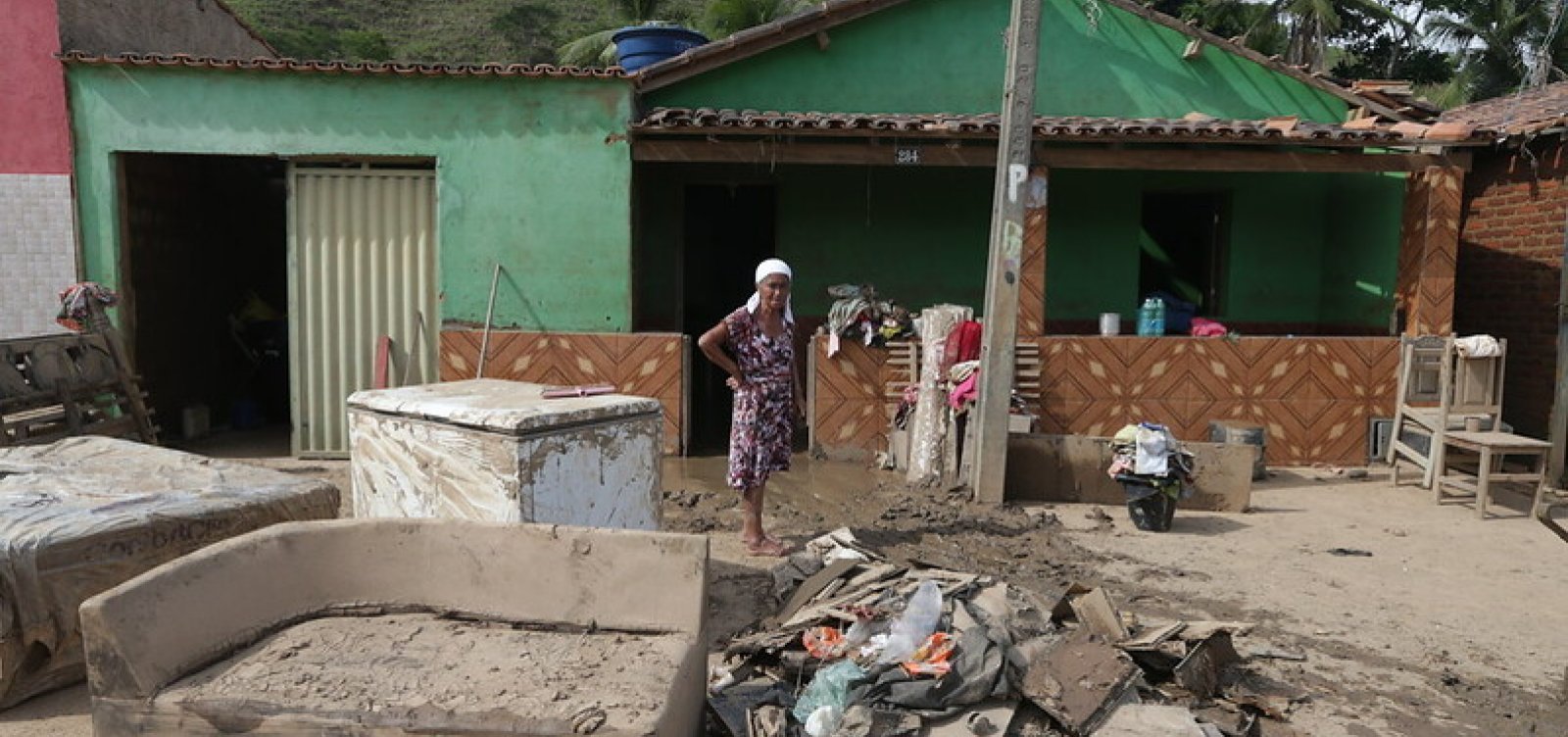 Bahia tem mais  de 61 mil desalojados e duas pessoas desaparecidas por causa da chuva