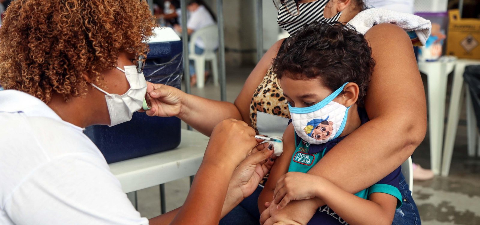 Salvador abre vacinaçao contra a Covid para crianças de todas as cidades da Bahia neste sábado