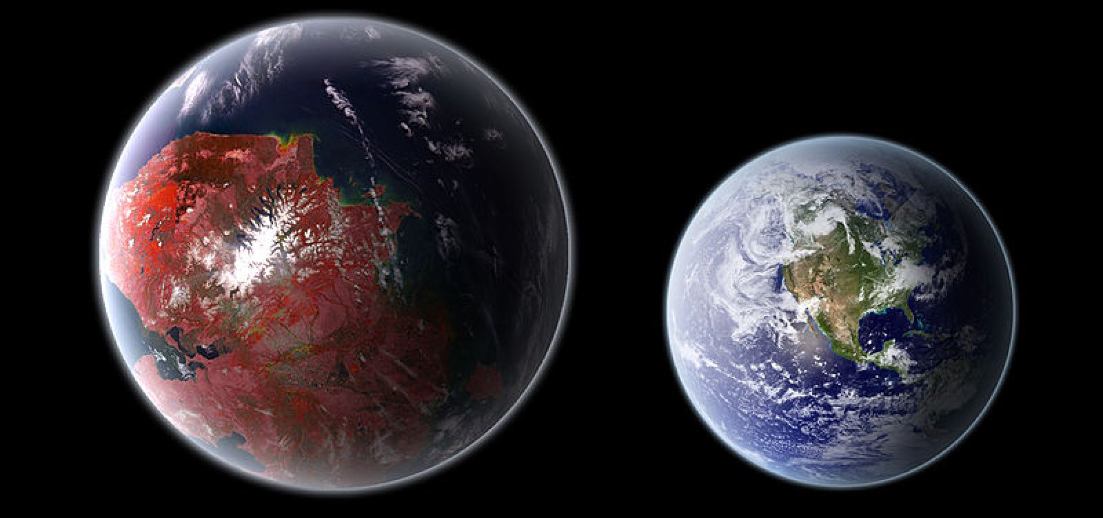 Cientistas descobrem planeta com atmosfera similar à Terra