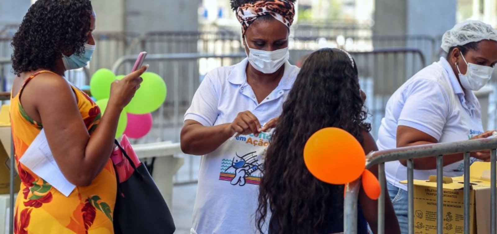 Salvador ultrapassa a marca de 50% das crianças vacinadas contra Covid