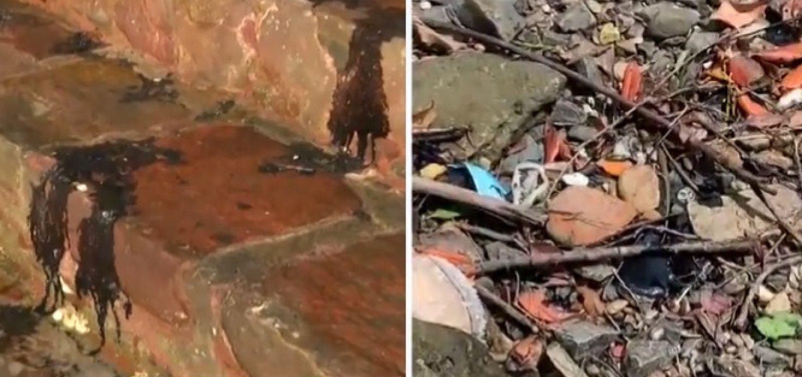 Depois de Candeias, novas manchas de óleo são vistas na Ilha dos Frades