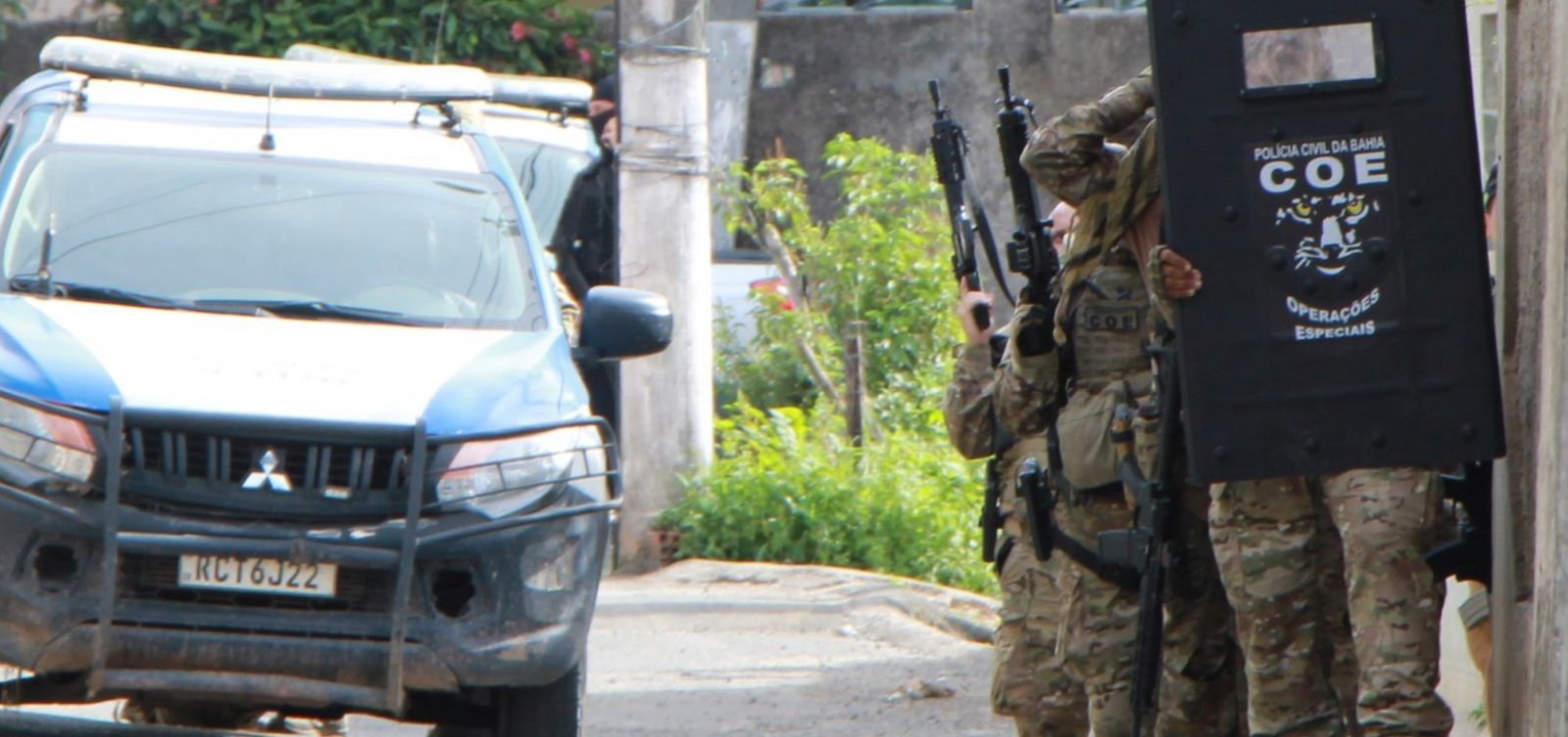 Homem é preso após fazer refém durante Operação Borderline em Valéria