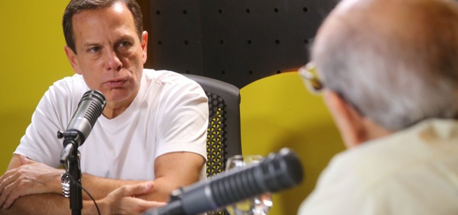 "Ele é um narcisista e um doente", diz Doria sobre presidente Jair Bolsonaro