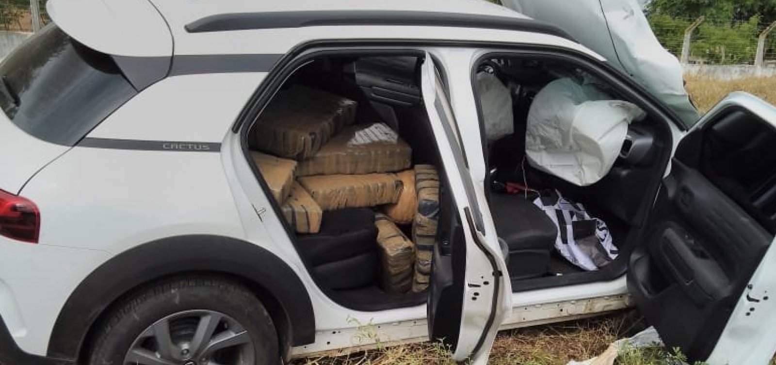 Em revista na BR-407, PM apreende mais de 240 quilos de maconha