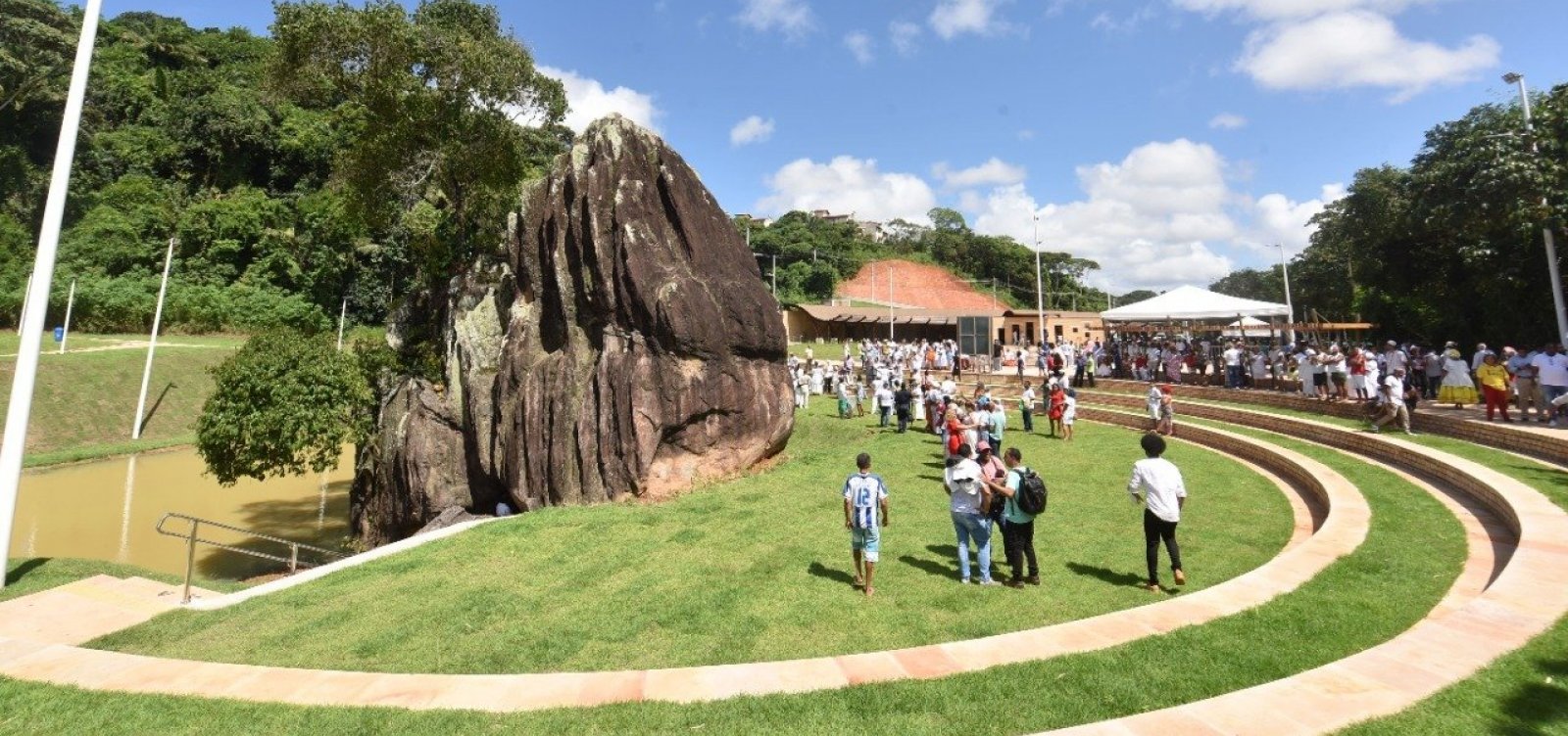 Parque Pedra de Xangô é inaugurado em solenidade em Cajazeiras X