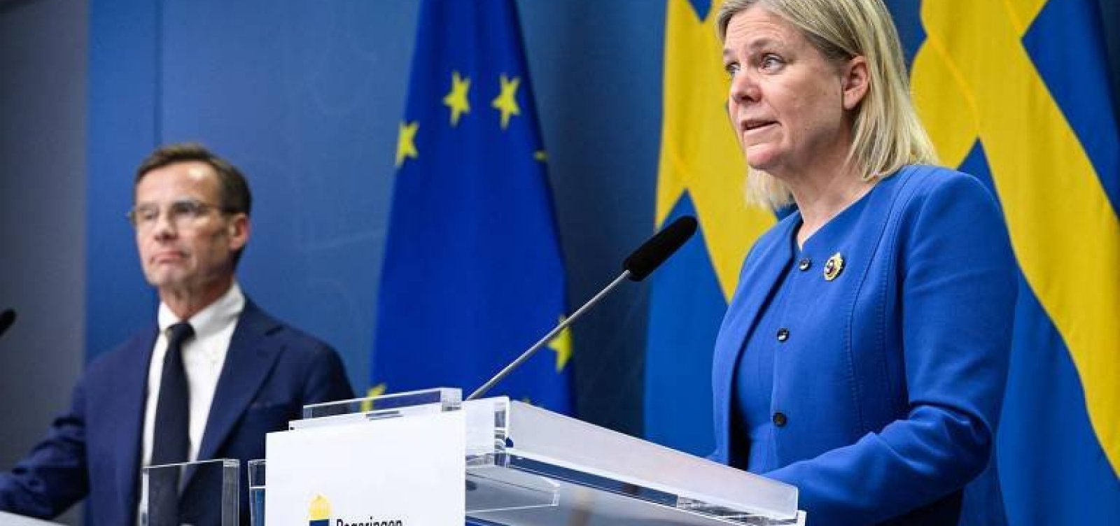 Após Finlândia, Suécia formaliza pedido para entrar na Otan