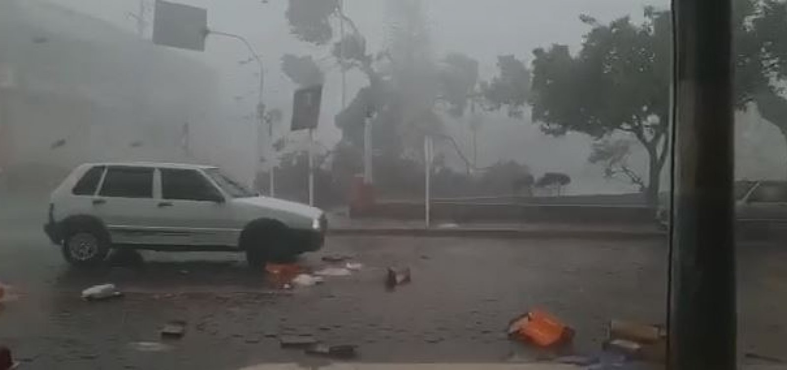 Após temporal com chuva de granizo, prefeitura de Taperoá decreta estado de emergência