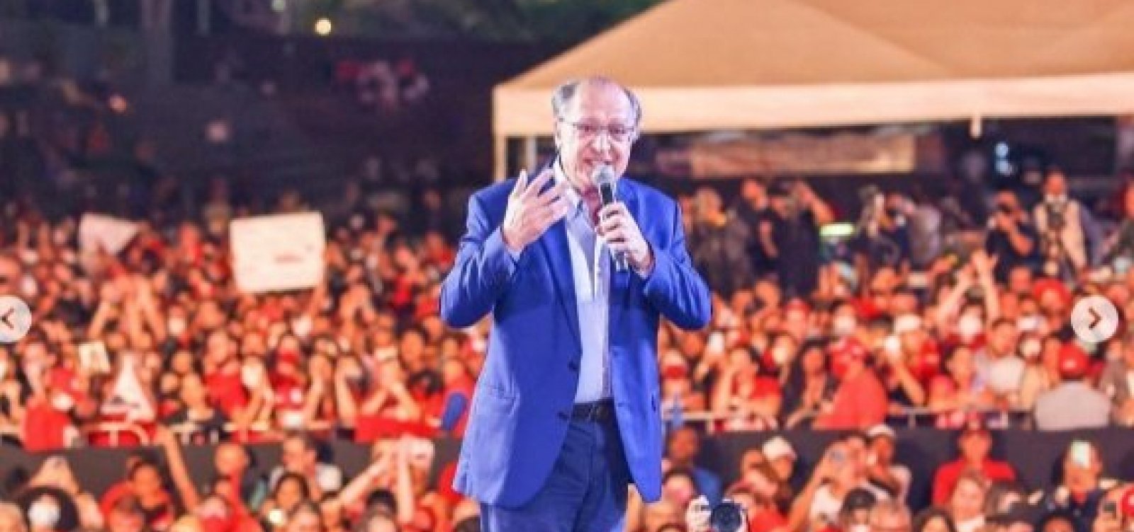 Ao lado de Lula, Alckmin é vaiado durante evento no Rio Grande do Norte 