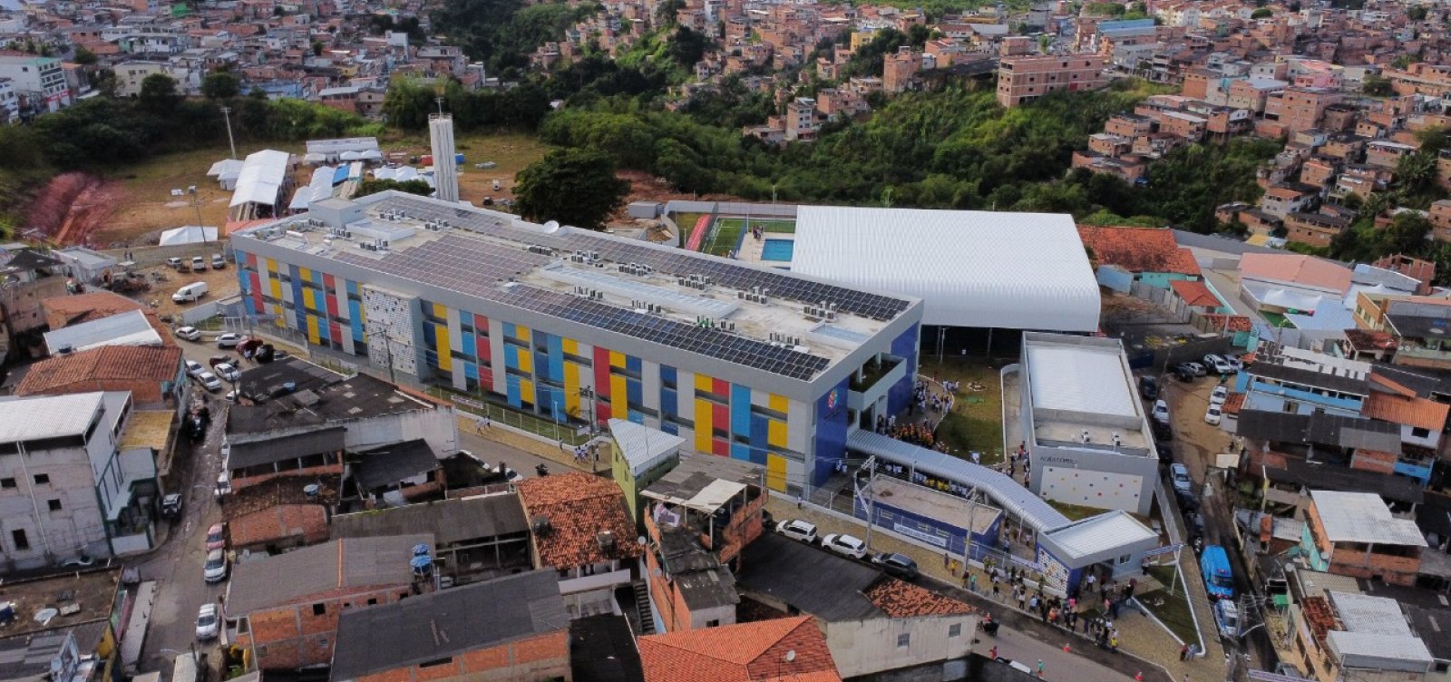 Colégio em tempo integral na Vila Canária tem 35 salas e vai atender 1.400 estudantes