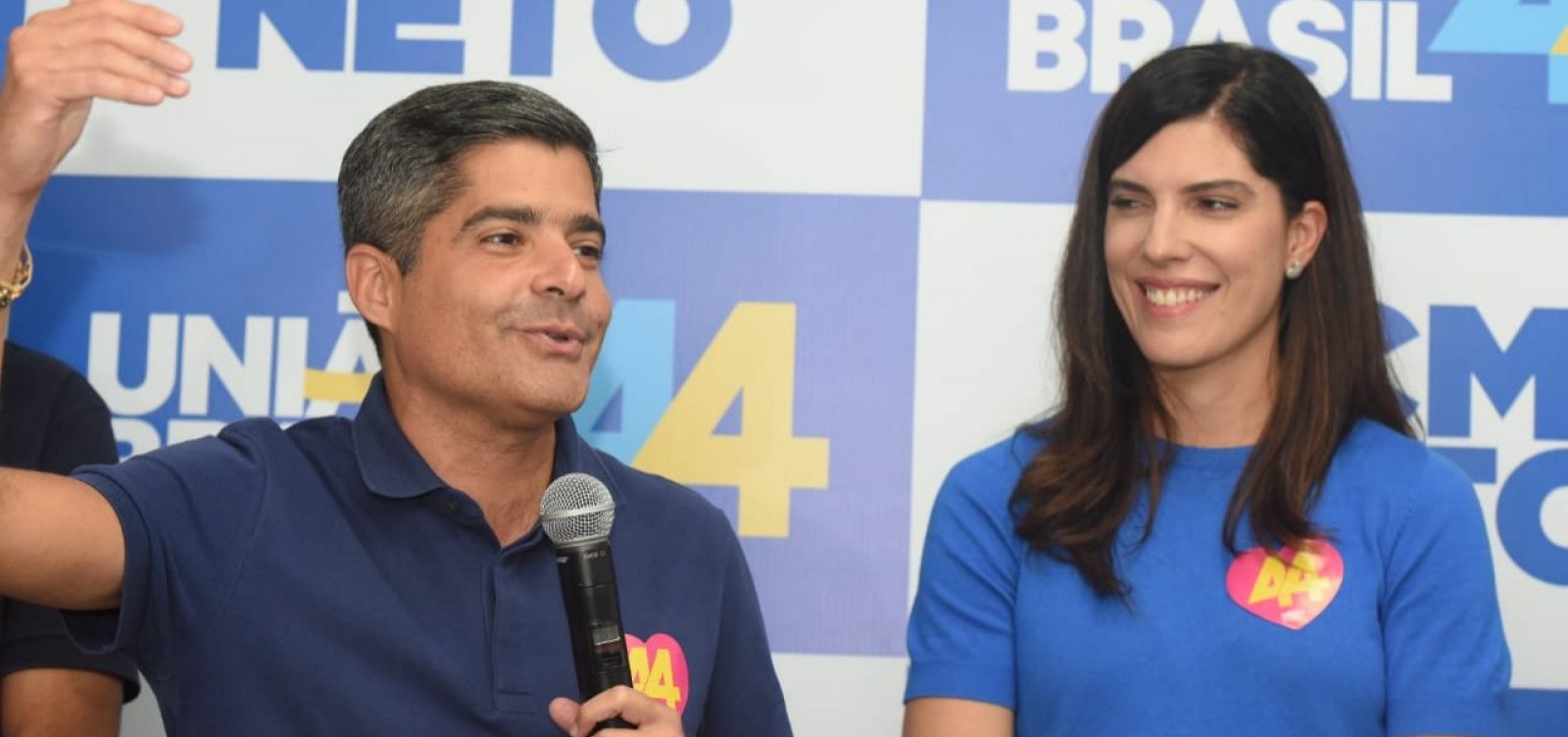 ACM Neto confirma Ana Coelho como vice e ressalta juventude da chapa da oposição
