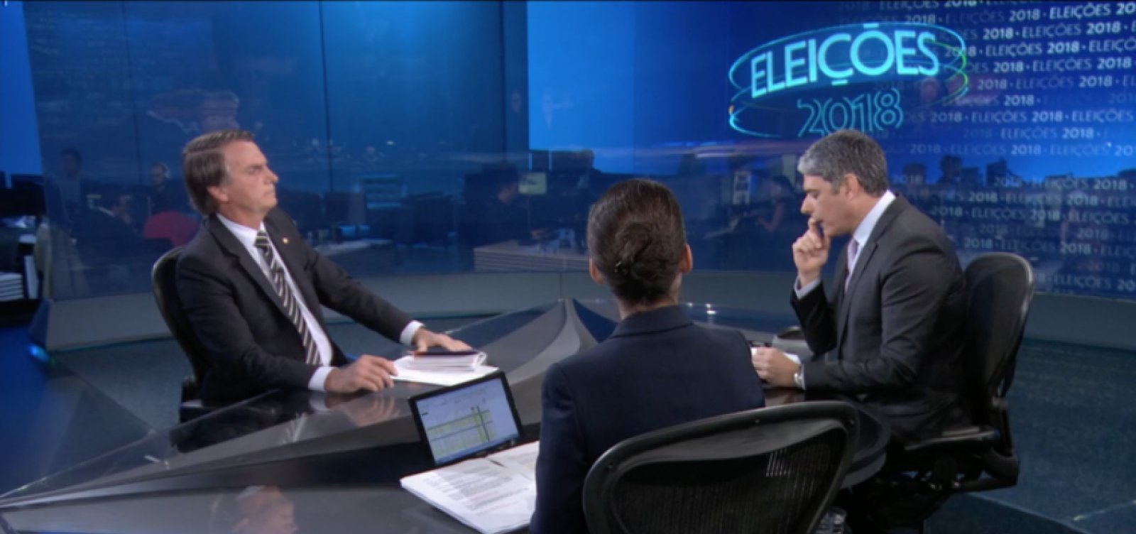Após exigência de Bolsonaro, Globo afirma que entrevista do presidente ao JN não acontecerá