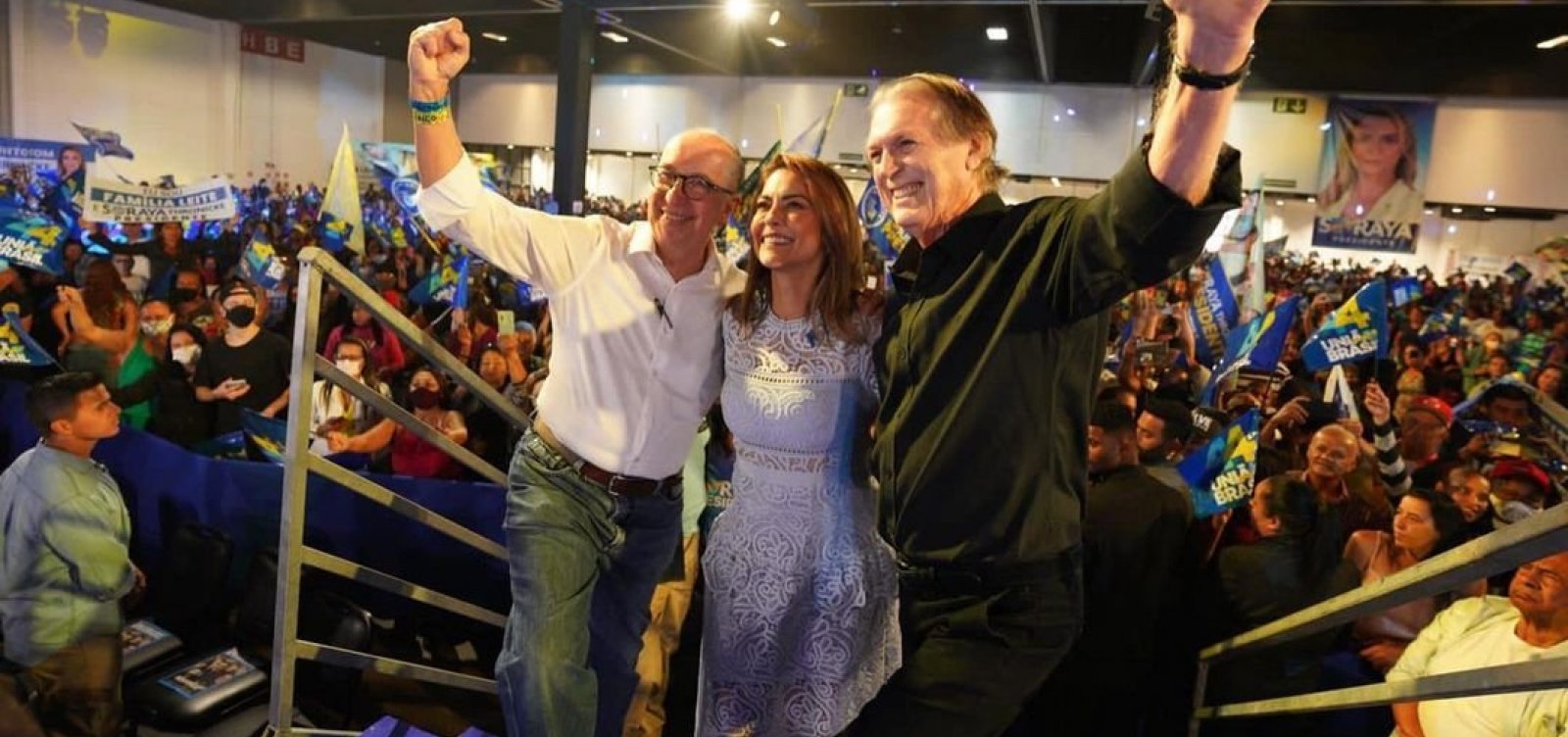 União Brasil oficializa Soraya Thronicke para presidente e Marcos Cintra como vice