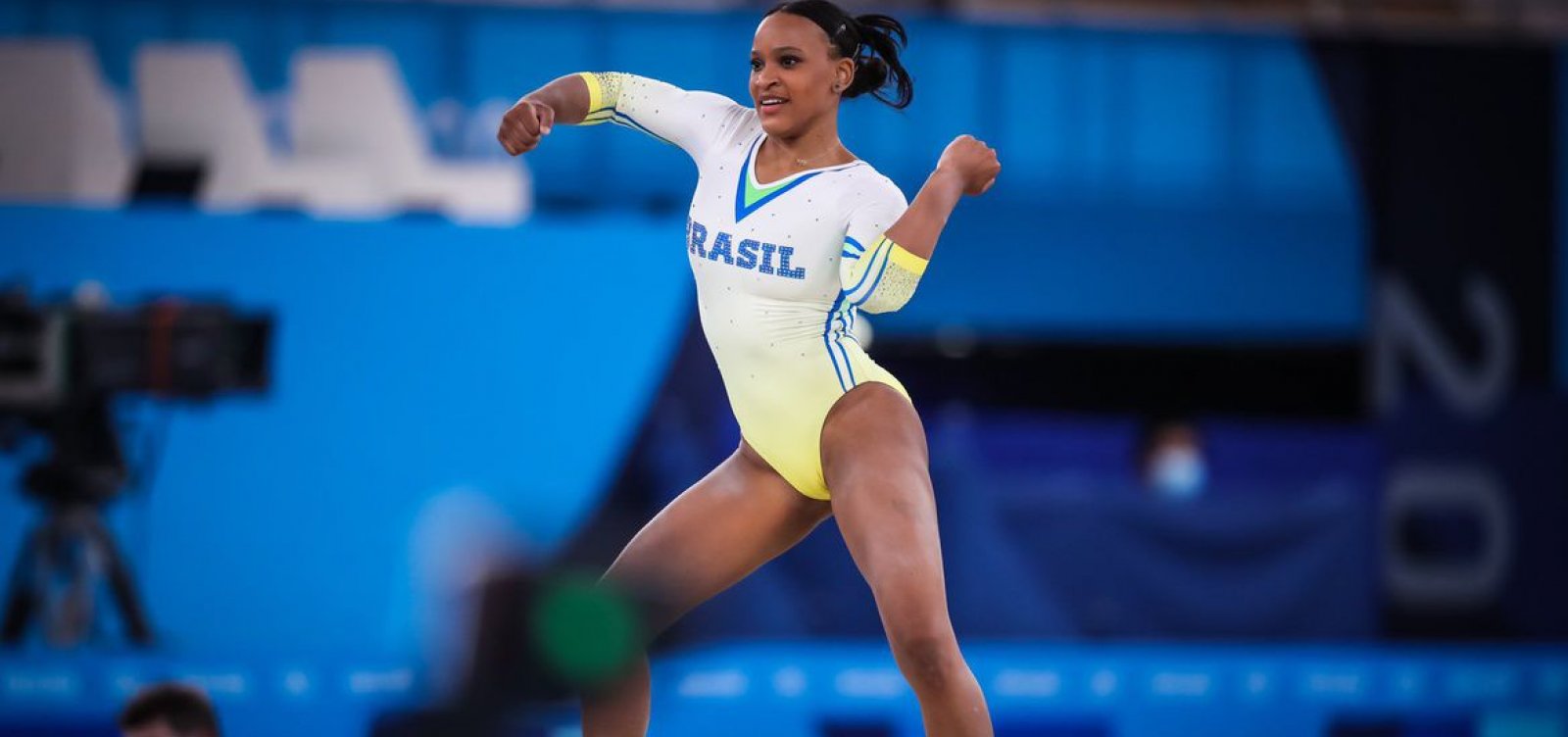 Rebeca Andrade e mais de 170 ginastas se reúnem em competição na Bahia 