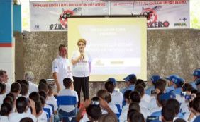 Dilma lança campanha contra Aedes para alunos da PM em Juazeiro