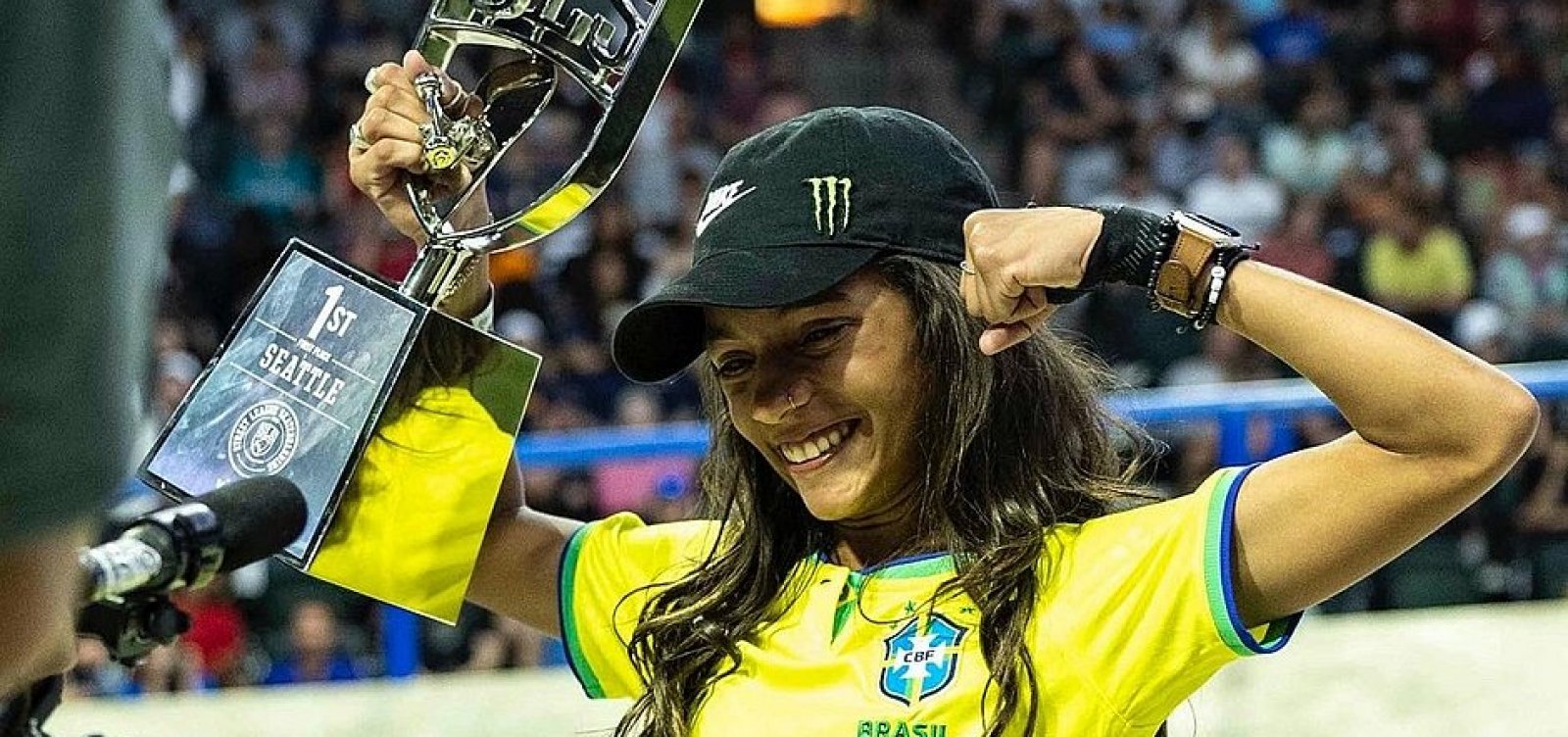 Rayssa Leal é campeã da 2ª etapa da Liga Mundial de Skate Street