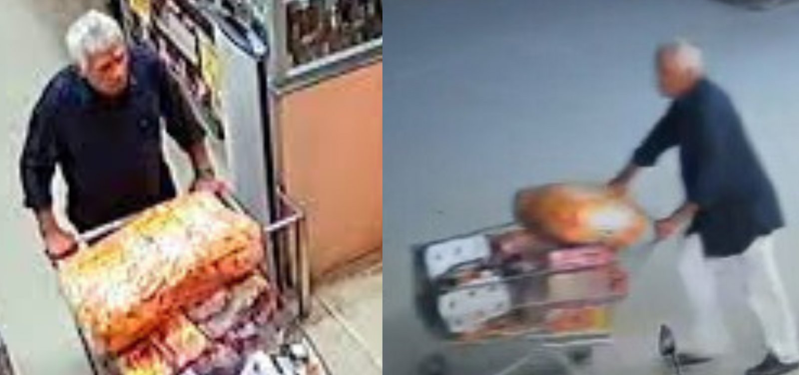 Homem é flagrado furtando 120 kg de carne em supermercado no sul da Bahia 