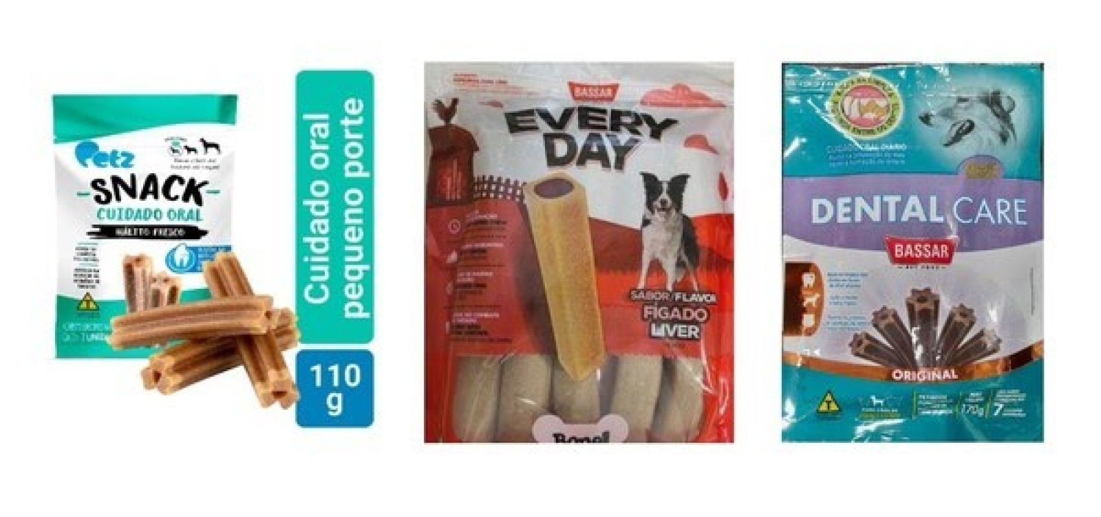 Tutores de 13 estados e DF já registraram possíveis intoxicações por petiscos em cães