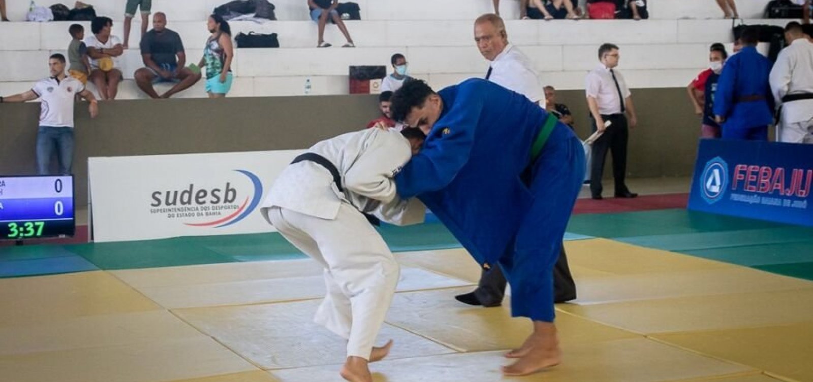 Campeonato Baiano de Judô acontece neste sábado, em Lauro de Freitas