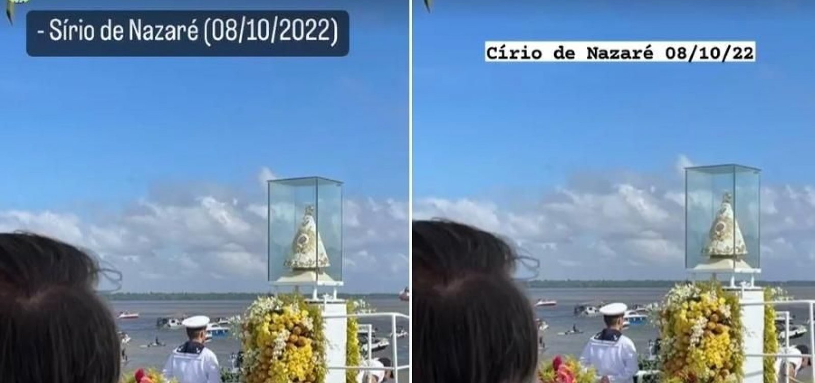  Bolsonaro participa do Círio de Nazaré e comete gafe