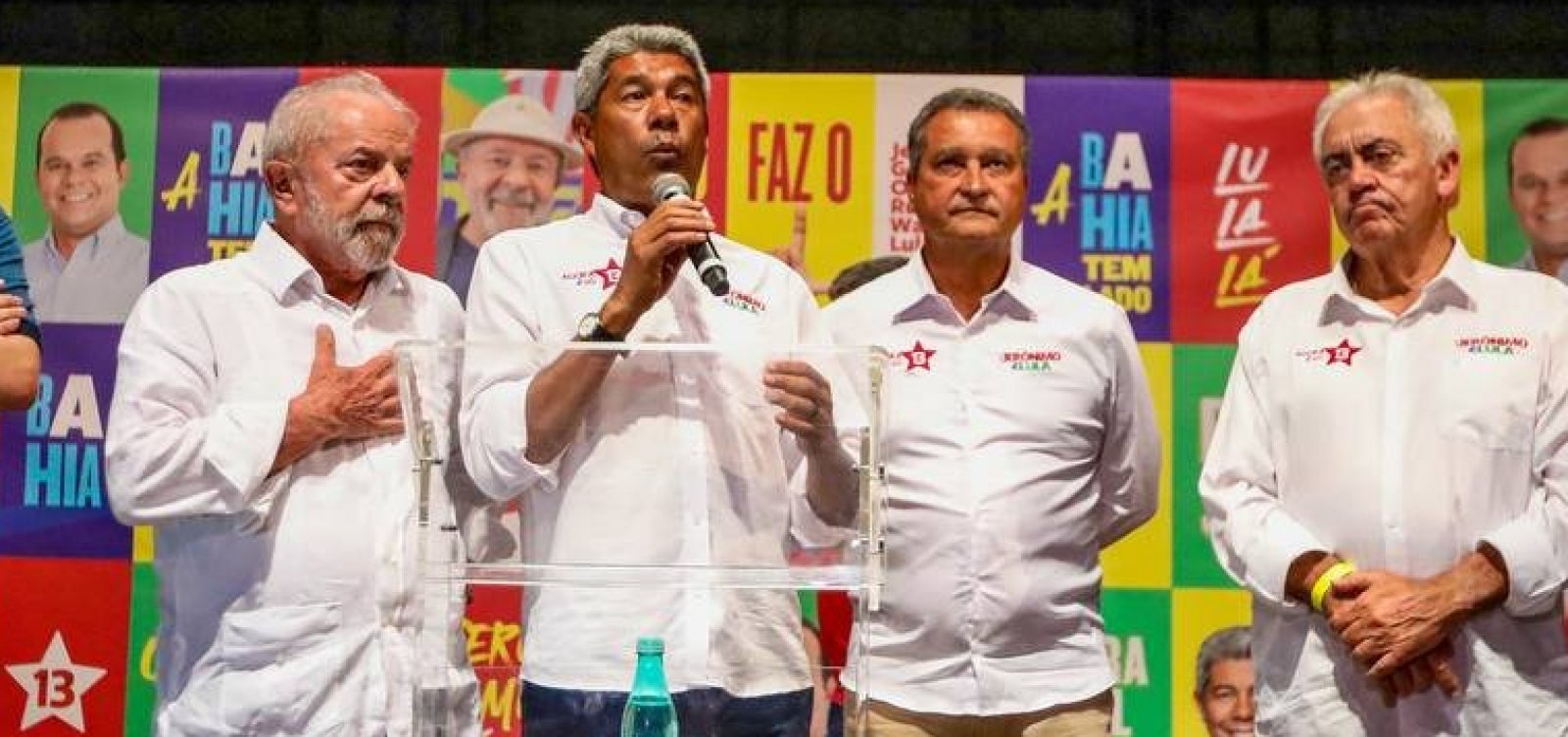 "O senhor tem a responsabilidade de unificar o povo brasileiro", diz Jerônimo a Lula