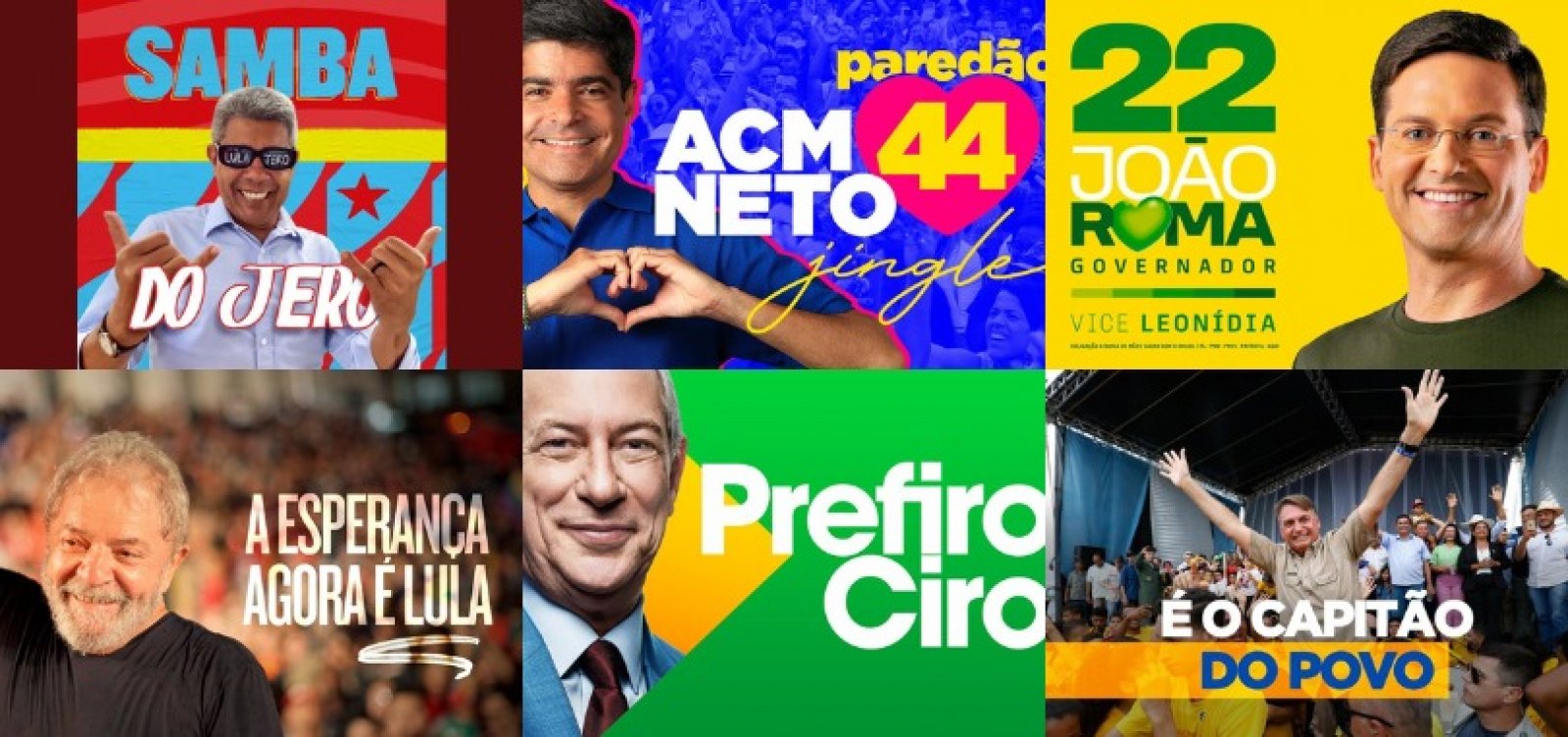 Os 10 jingles que viralizaram nas eleições da Bahia e do Brasil em 2022; confira