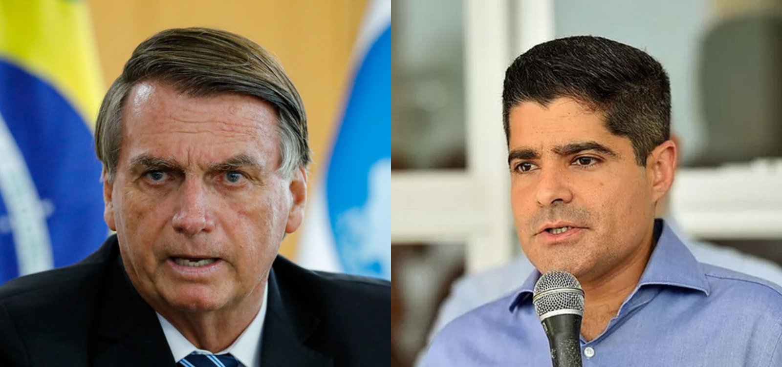 Em ato de campanha na Bahia, Bolsonaro pede votos para ACM Neto 