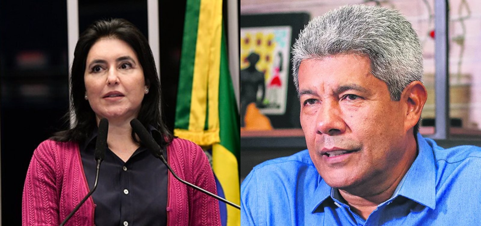 Em vídeo, Simone Tebet declara apoio à candidatura de Jerônimo Rodrigues