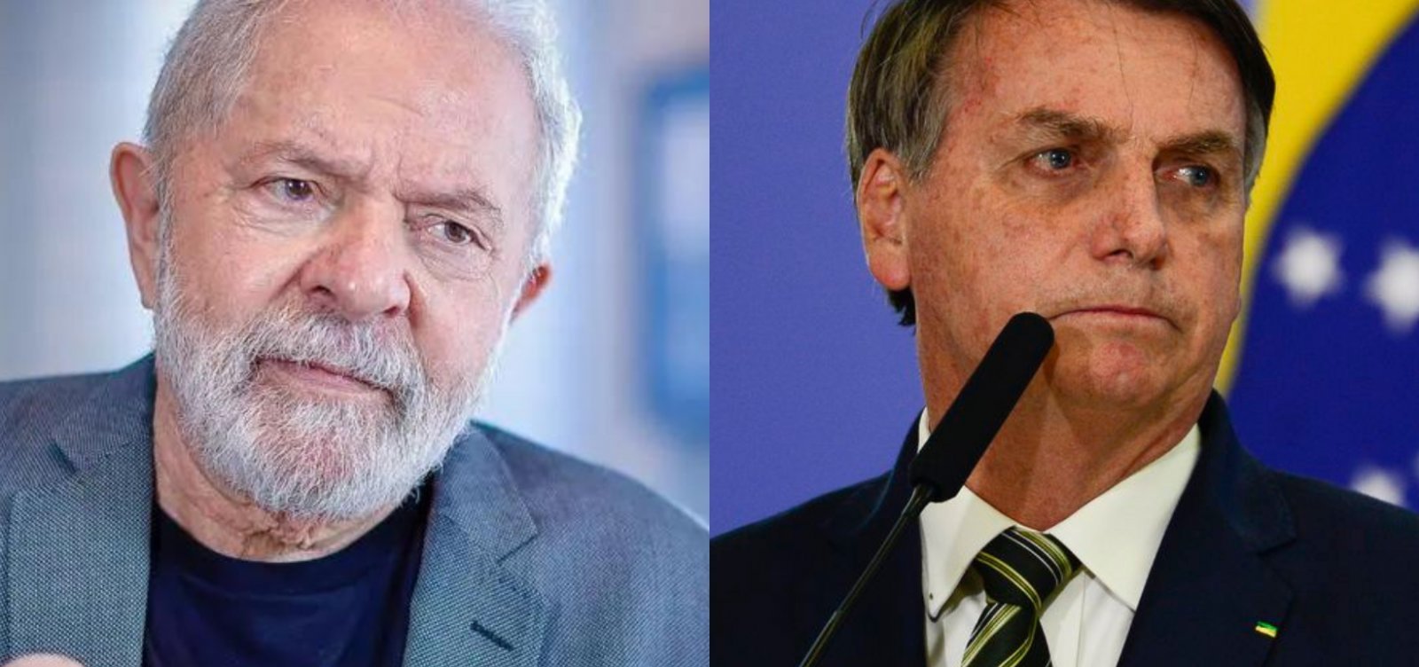 Datafolha: Bolsonaro tem rejeição de 50% no 2° turno; Lula, 45%