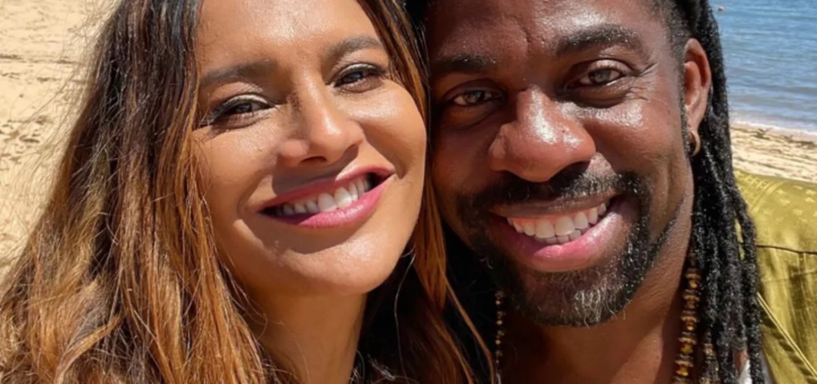 Dira Paes compartilha registro de filmagens de 'Ó Pai Ó 2' ao lado de Lázaro Ramos 