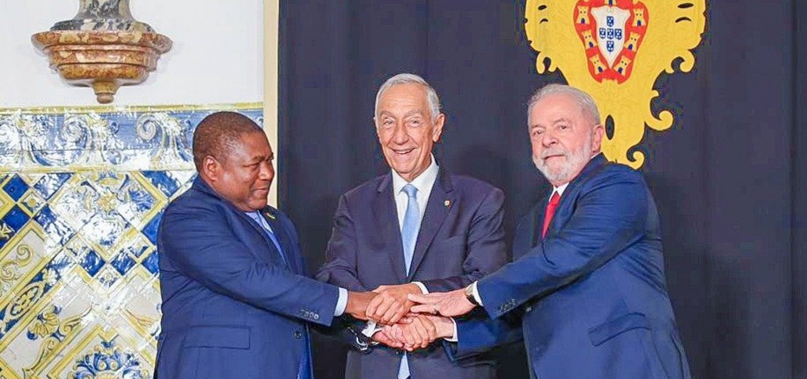 Após COP 27, Lula se encontra com líderes mundiais no Palácio de Belém, em Lisboa