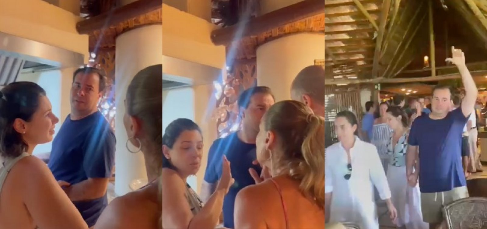 Rodrigo Maia é hostilizado por bolsonaristas em resort na Praia do Forte; veja vídeo