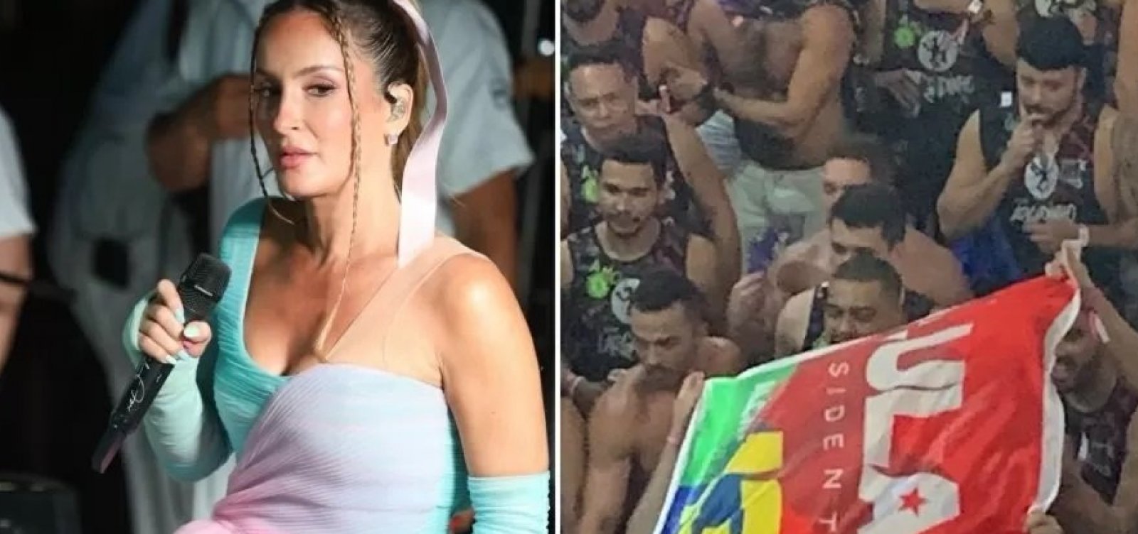 Fãs se “vestem” de Lula e provocam Claudia Leitte durante Carnatal