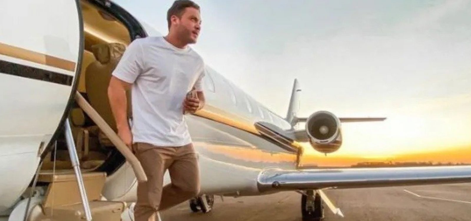 Justiça apreende jatinho de luxo de R$ 37 milhões de Wesley Safadão 