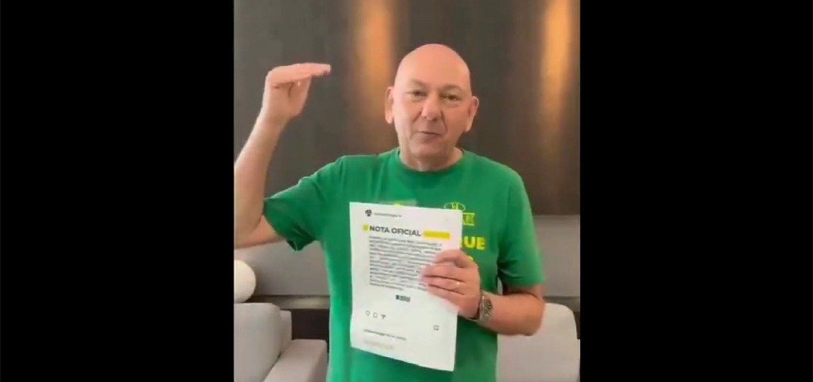 Luciano Hang muda discurso e declara apoio a Lula em vídeo: "Estarei junto do piloto"
