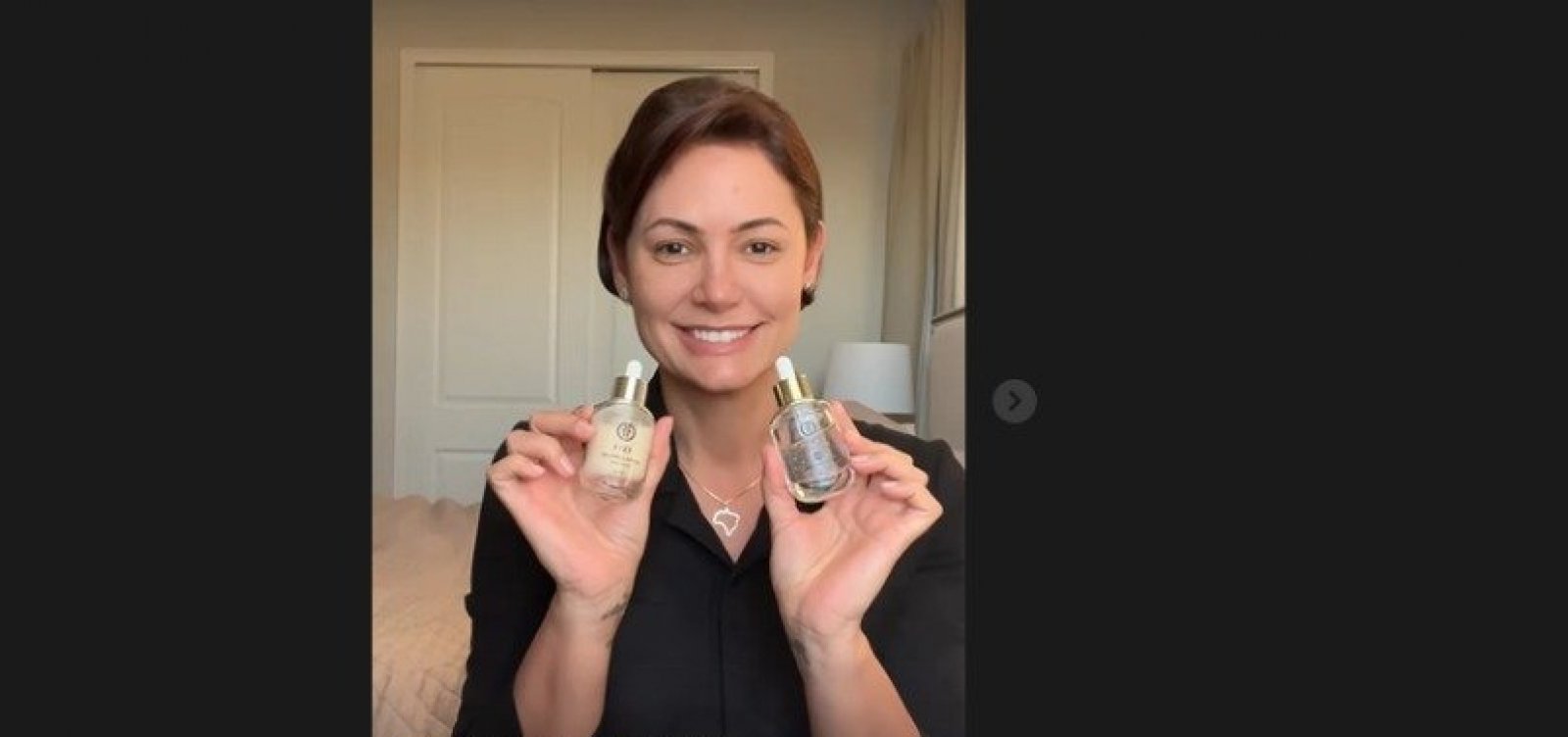 Ex-primeira-dama Michelle Bolsonaro faz publi de cosmético no Instagram; veja vídeo