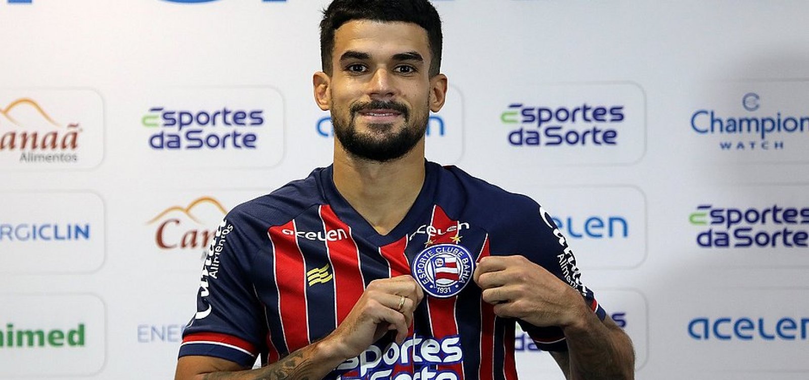 Bahia anuncia reforço com a contratação de Cauly Oliveira 